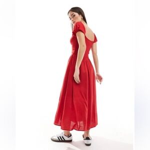 Hollister Scarlet Backless Dress